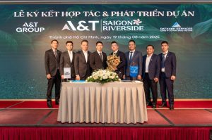 Lễ ký kết hợp tác dự án A&T Saigon Riverside với Đất Xanh