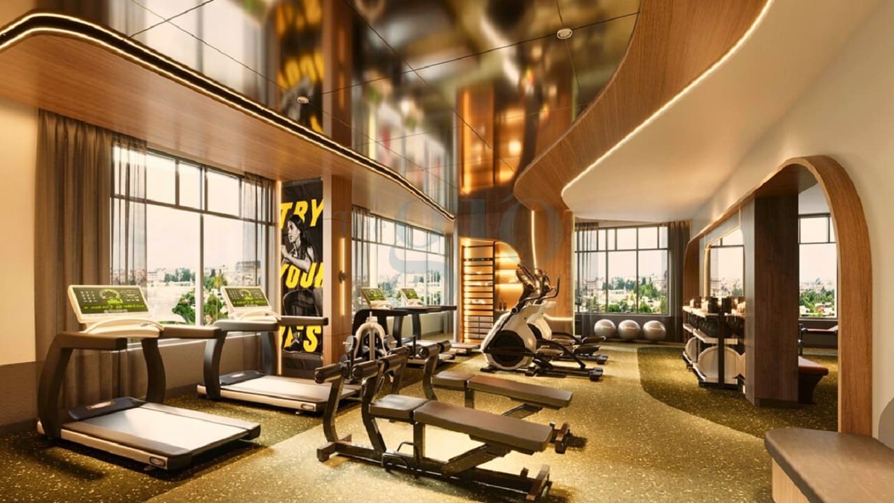 Khu chăm sóc sức khỏe với phòng gym, yoga và khu thể thao đa năng căn hộ A&T Saigon Riverside