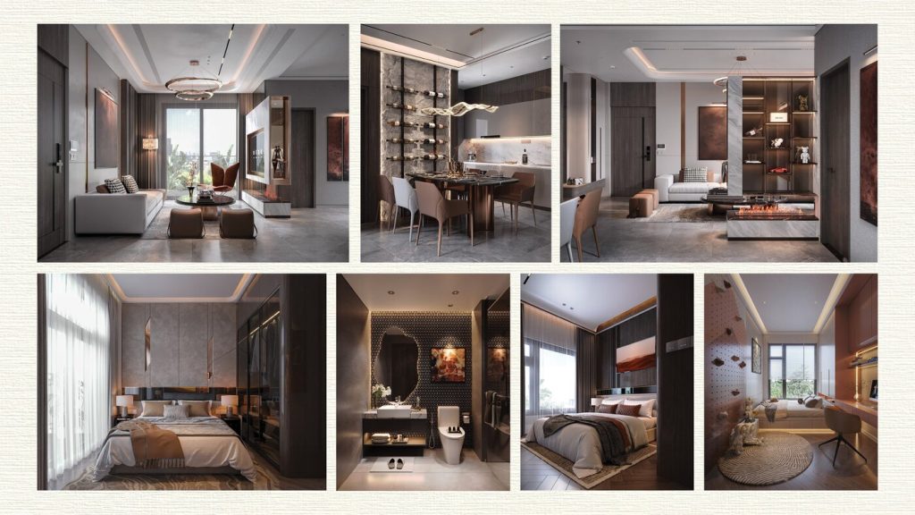 Căn hộ mẫu 3 phòng ngủ dự án AT Saigon Riverside